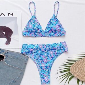 Everything 5/$10 Going out of business sale!! NWT Two piece floral design bikini